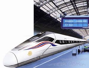 Thailand Bangun Kereta Cepat Senilai 6,8 Miliar Dolar AS