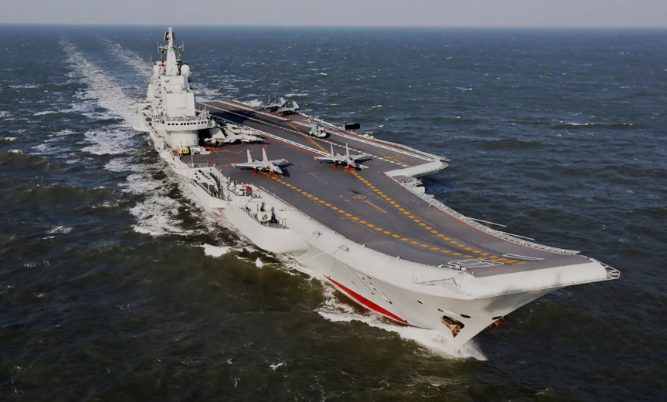 Jepang Deteksi Kapal Induk China Berlayar di Dekat Iwo Jima untuk Pertama Kali