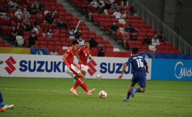 Pelatih Timnas Shin Tae-yong Puji Kinerja Wasit Saat Laga Indonesia Vs Singapura