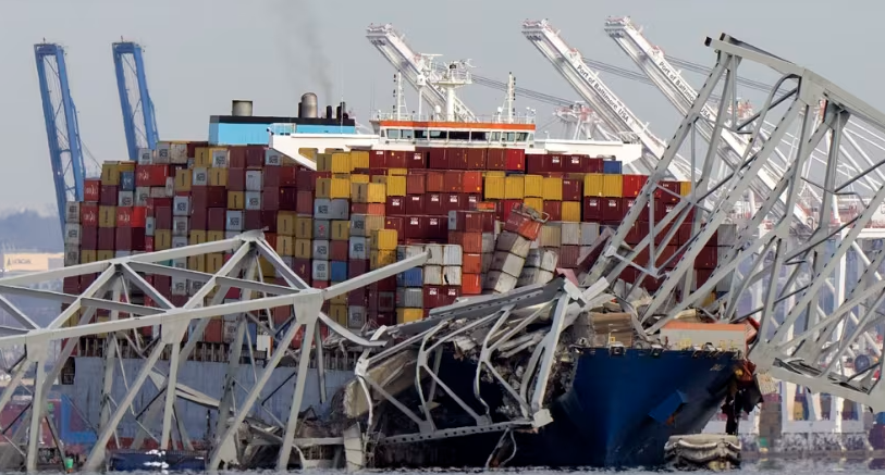 Kapal Singapura Penabrak Jembatan Baltimore Sepakat Bayar Rp1,5 Triliun