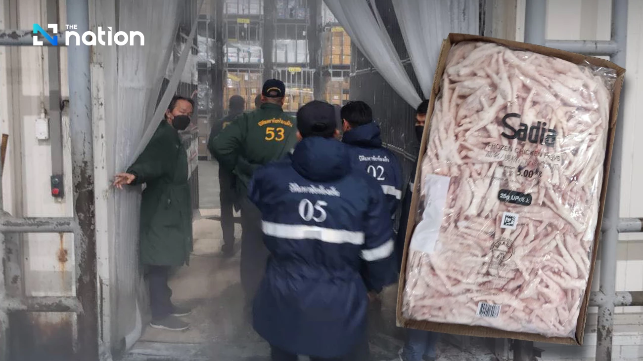 Thailand Sita 346 Ton Ceker Ayam Selundupan di Tengah Kekhawatiran Flu Burung