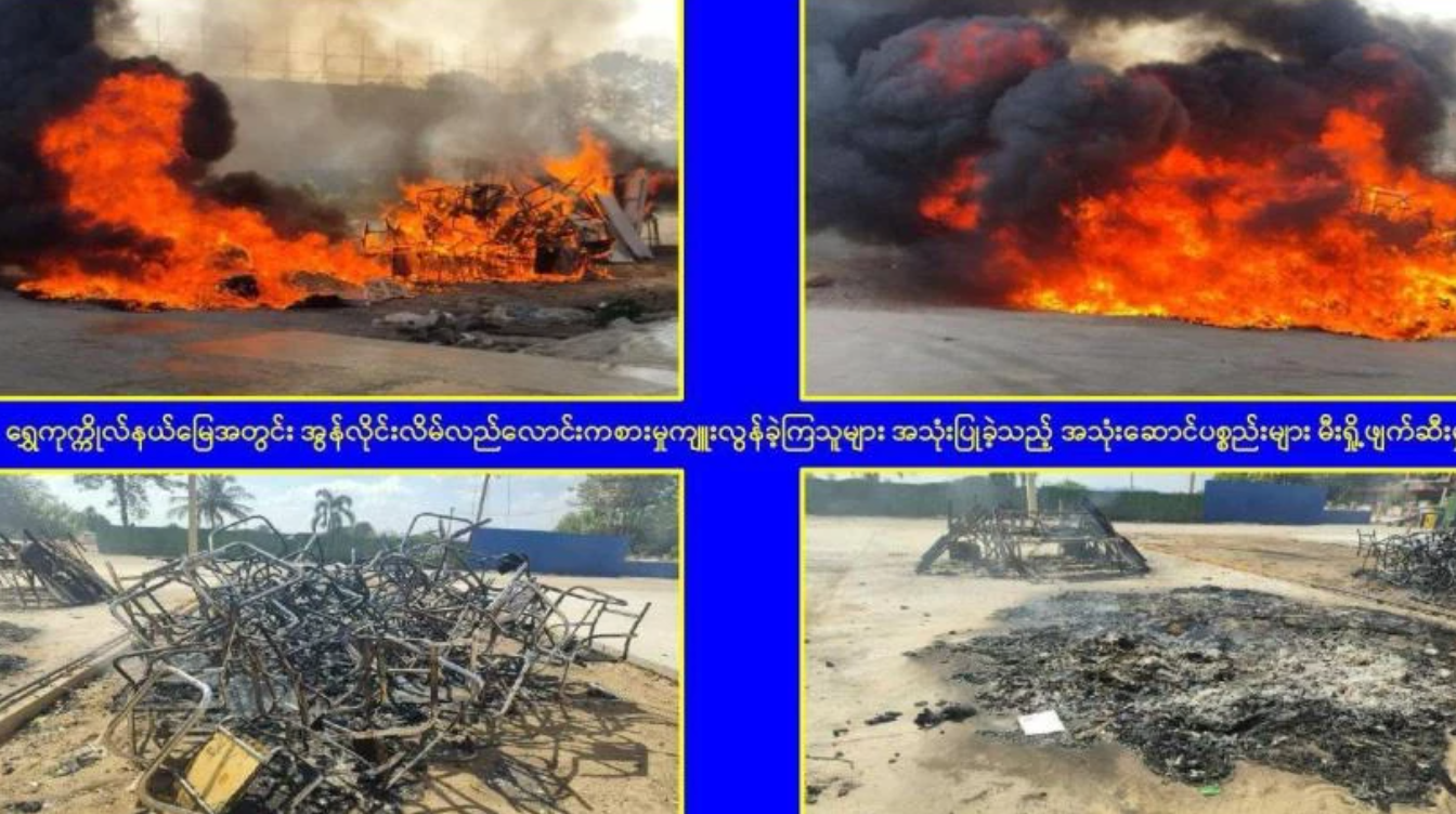 Myanmar Hancurkan 321 Bangunan Terkait Penipuan Online dan Segel 161 Lainnya