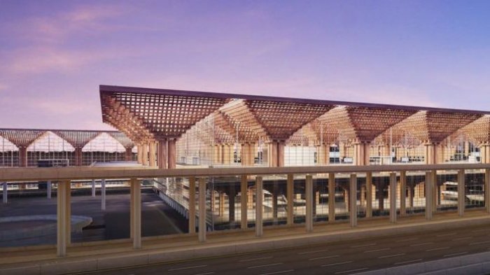Desain Terminal Baru Bandara Thailand Berkonsep Alami