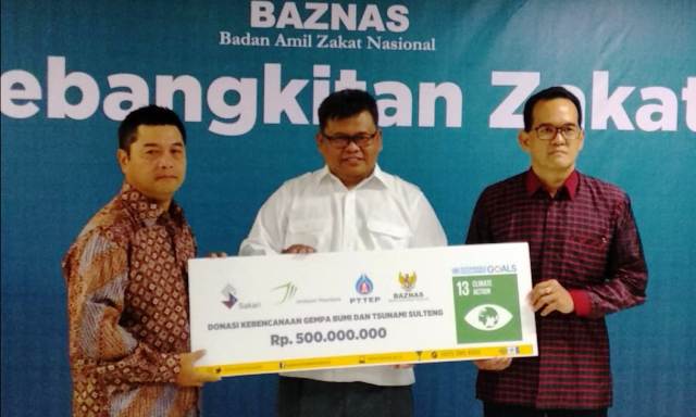 Dua Perusahaan Thailand Sumbang Sulteng Rp500 Juta