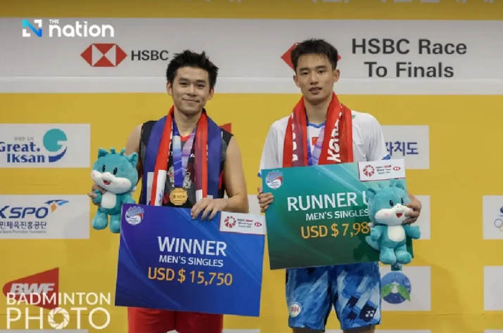 Pebulutangkis Thailand Catat Rekor Juara Korea Masters 2024