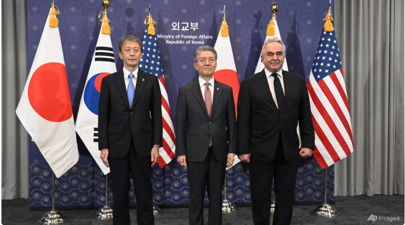 AS, Korsel, dan Jepang Bentuk Tim Baru Pemantau Sanksi Korut