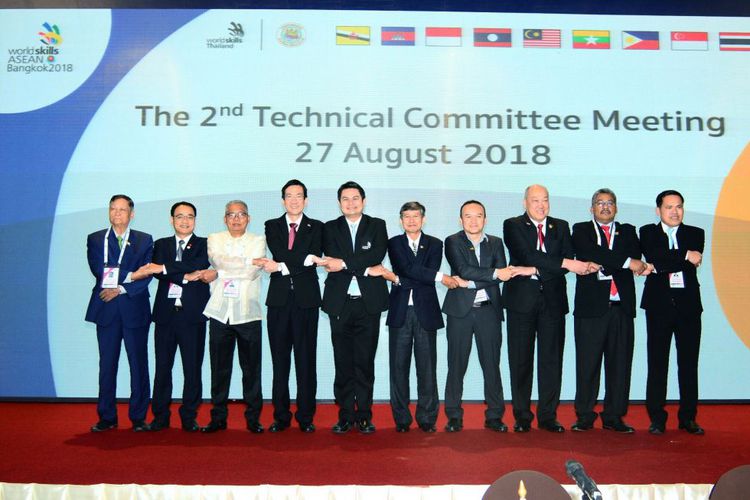 331 Tenaga Kerja Muda ASEAN Adu Keahlian di Thailand