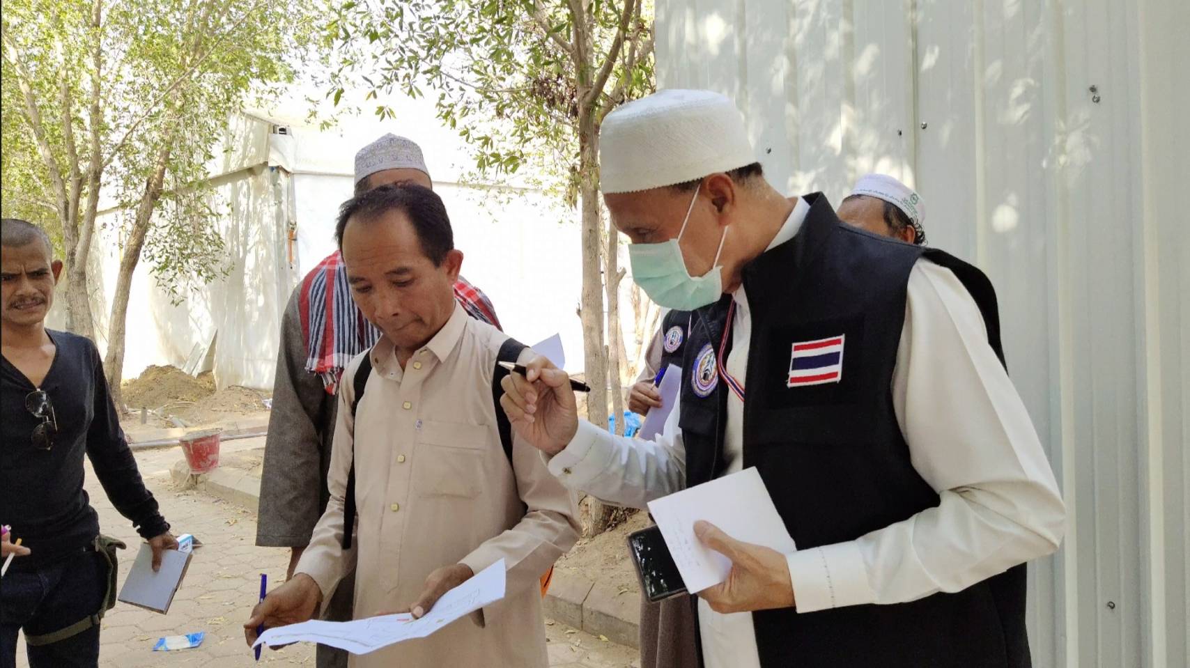 Kantor Urusan Haji Thailand Survei Lapangan di Mina - Arafah