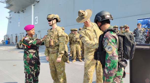 2 Ribu Tentara Indonesia dan Australia Latihan Militer Keris Woomera 2024