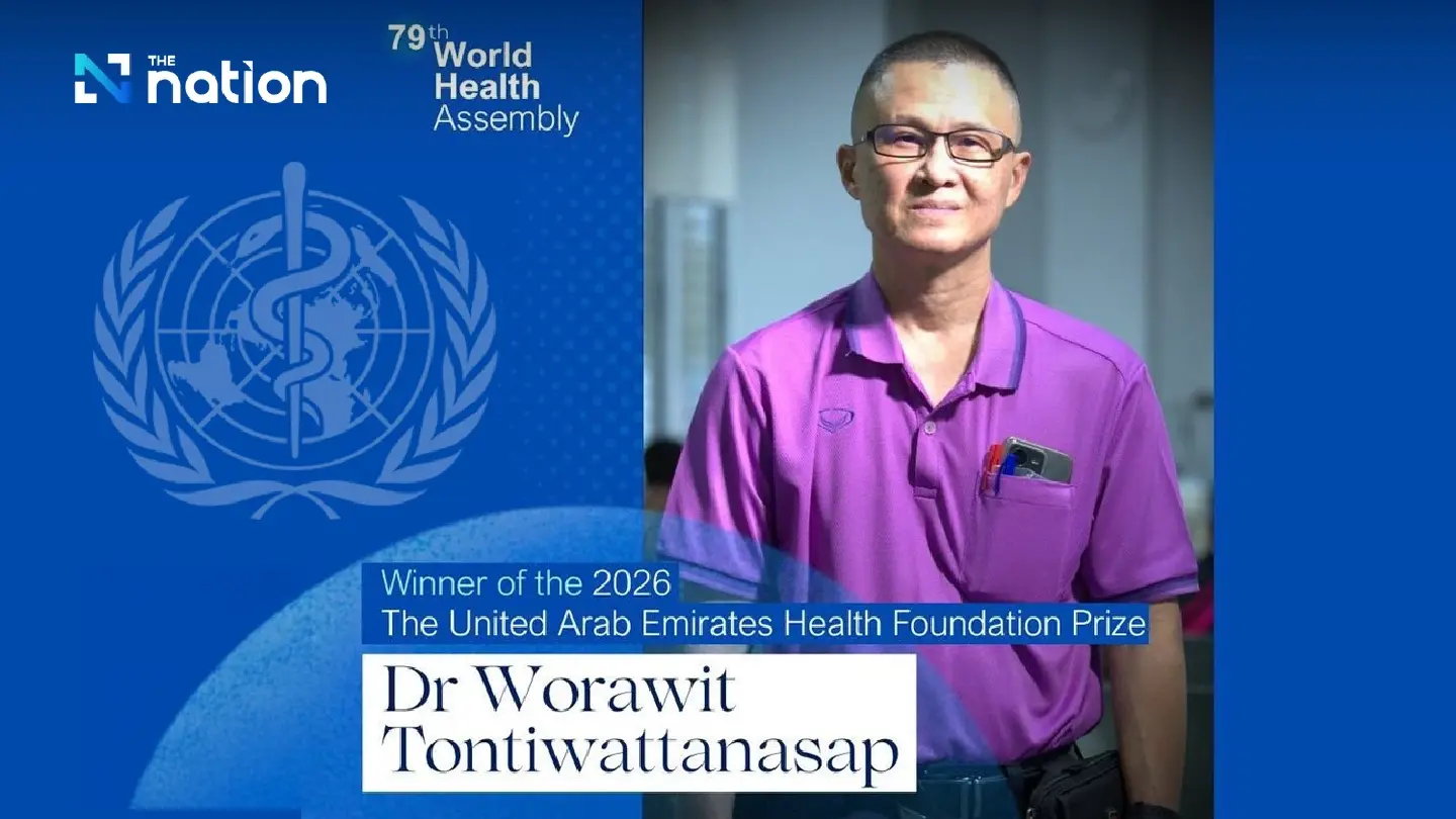 WHO Beri Penghargaan kepada Dokter Thailand atas Pelayanan Kemanusiaan di Perbatasan